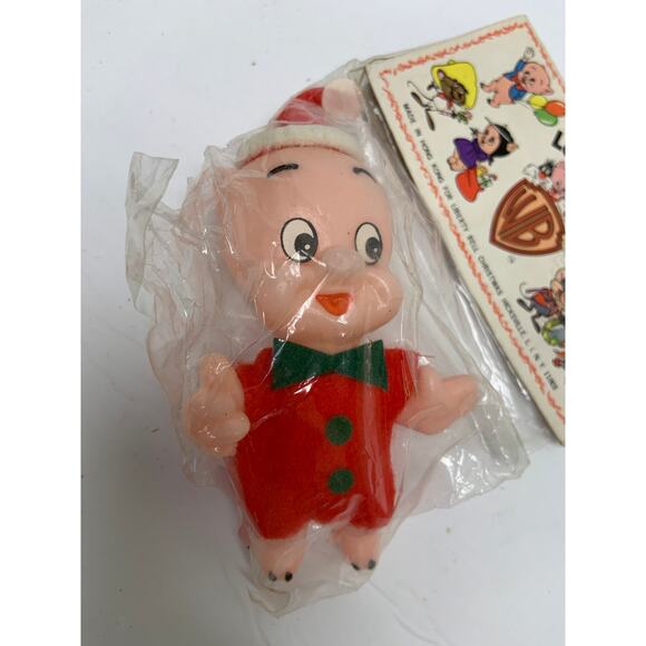 1978 Looney Tunes Porky Pig Ornament By Warner Brothers - Picture 2 of 6